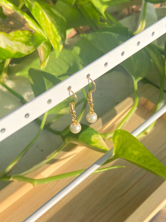 Dainty Pearl Earrings