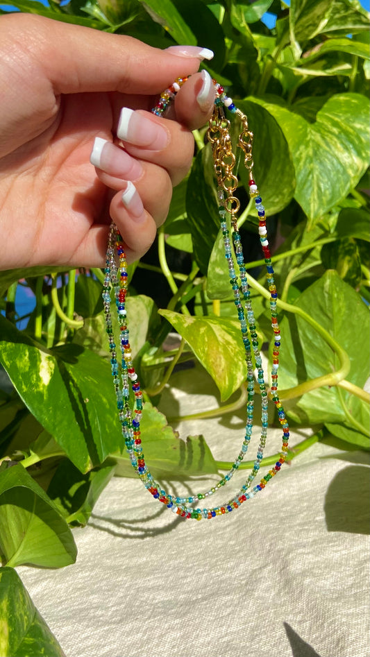 Ocean Beaded Choker