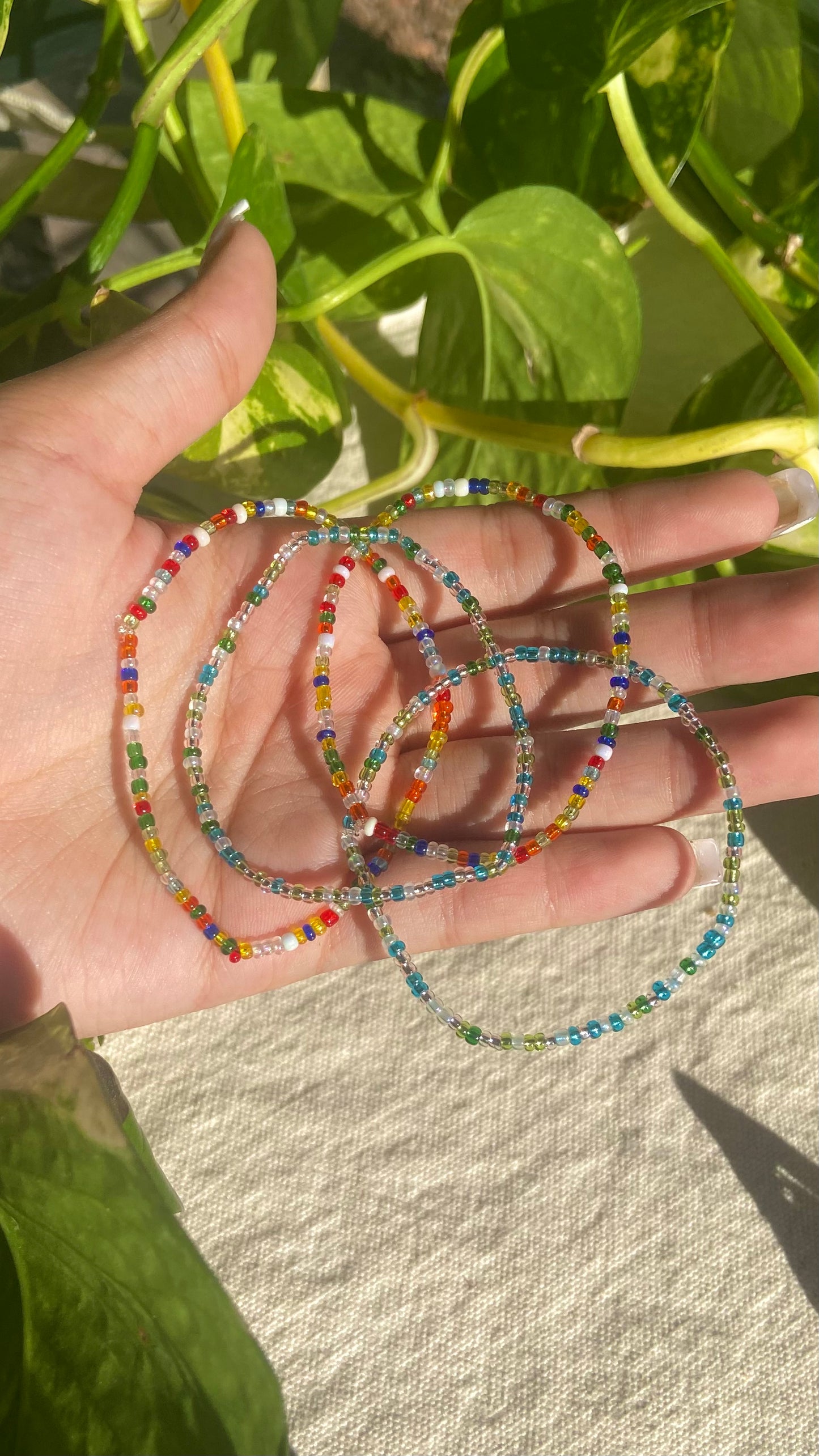 Ocean Beaded Bracelet