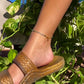 Ocean Beaded Anklet