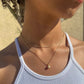 Double Chain Simple Pearl Necklace