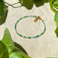 Ocean Beaded Anklet