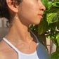 Double Chain Simple Pearl Necklace