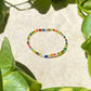 Rainbow Beaded Bracelet