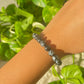 Snowflake Obsidian Bracelet