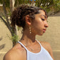 Triple Pearl Earrings