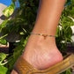 Ocean Beaded Anklet