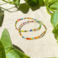 Rainbow Beaded Bracelet
