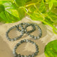 Snowflake Obsidian Bracelet
