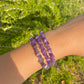 Amethyst Chip Bracelet