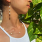 Triple Pearl Earrings