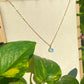 Opalite Droplet Crystal Necklace